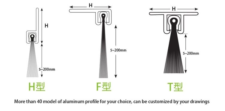 Aluminum Door Strip Brush ADBB-008b